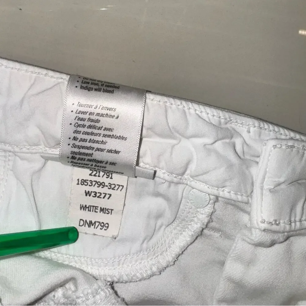 Paige Jeans Hoxton Ultra Skinny White Mist 26